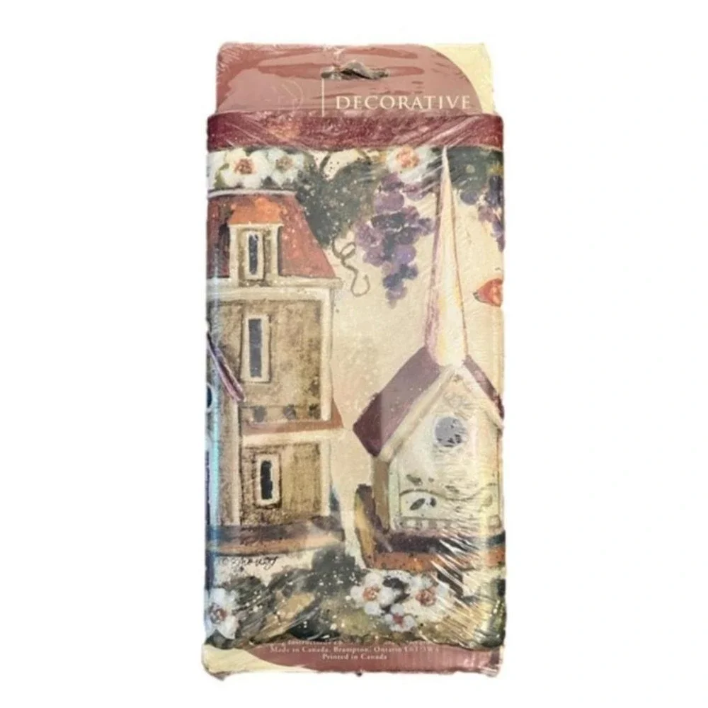 Norwall Group Inc. `Birdhouse' Lot#5 A 9.5W x 5 yards L Wallpaper‎ Boarder NWT